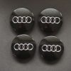 Ковпачки/заглушки на диски audi (59/56/7) 4B0601170 (чорні) - Зображення 2