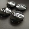 Ковпачки/заглушки на диски audi (59/56/7) 4B0601170 (чорні) - Зображення 4