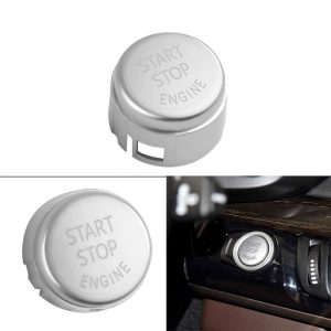 Кнопка старт стоп START-STOP BMW F10 F30 F15 F16 F25 F26 без OFF (сіра)