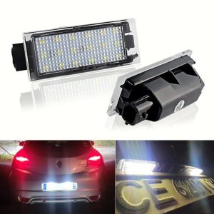LED-підсвітка номера Renault Megane Clio Laguna Master