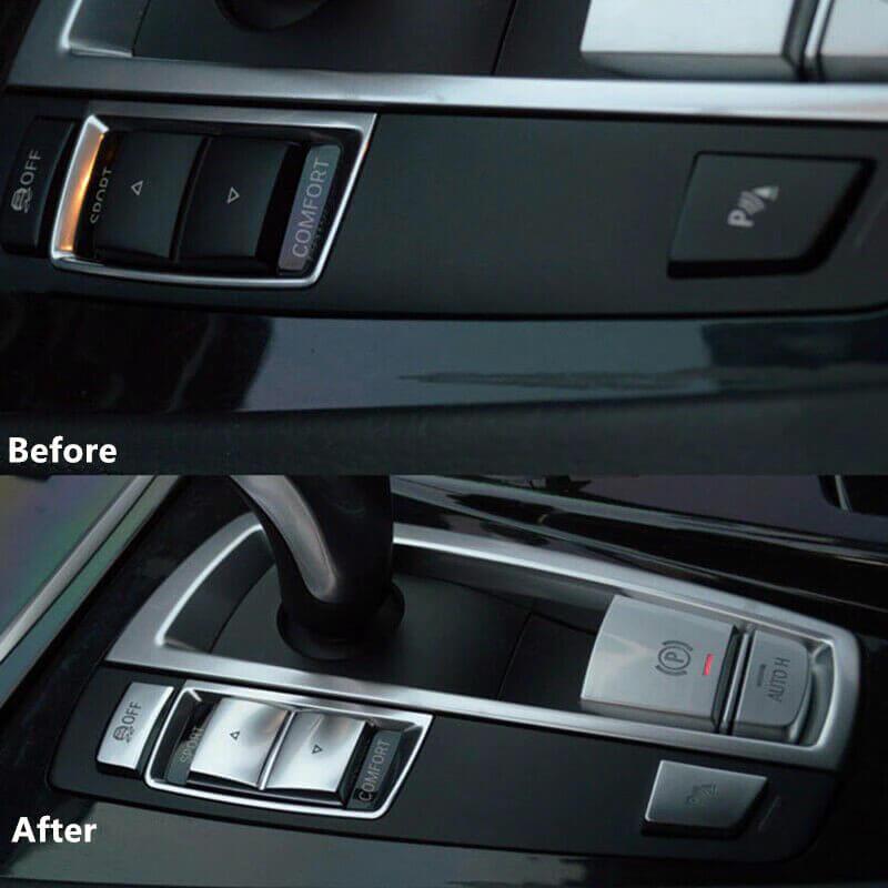 Накладки на кнопки bmw f10 F07 F18 - Зображення 3