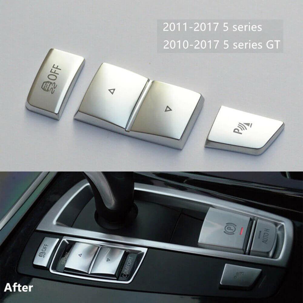 Накладки на кнопки bmw f10 F07 F18 - Зображення 4