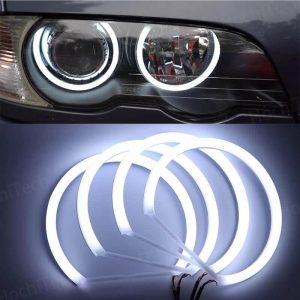 Ангельські очі LED Cotton (білі) bmw e36 e39 e38 (4х131мм)