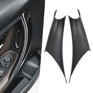 Комплект накладок на внутрішення ручки дверей bmw f30 f31 f32 f33 f34 f35 f80 (чорні)