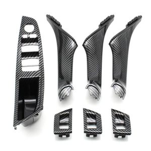 Комплект внутрішніх дверних ручок bmw 5 f10 f11 f18 (Carbon)
