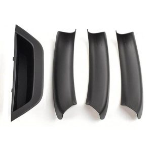 Комплект накладок на внутрішні ручки дверей bmw X3 f25 X4 f26 (чорні)