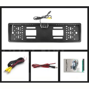 Камера заднього виду в рамці номера D-CVBS720P-AHD720P