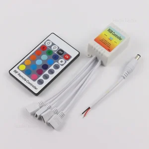 RGB контролер ангельских глазок bmw на 4 вихода з пультом