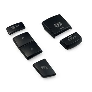 Комплект накладок на кнопки bmw F10 F11 F07 F13 F01
