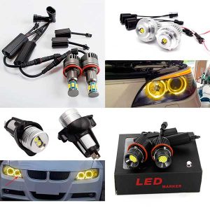 Led маркери в ангельські очі bmw