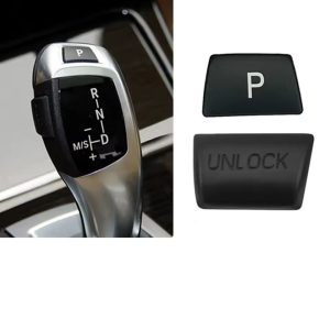 Накладки на кнопки “P/Unlock” АКПП bmw f01 f10 f20 f30 f25 F15 F16